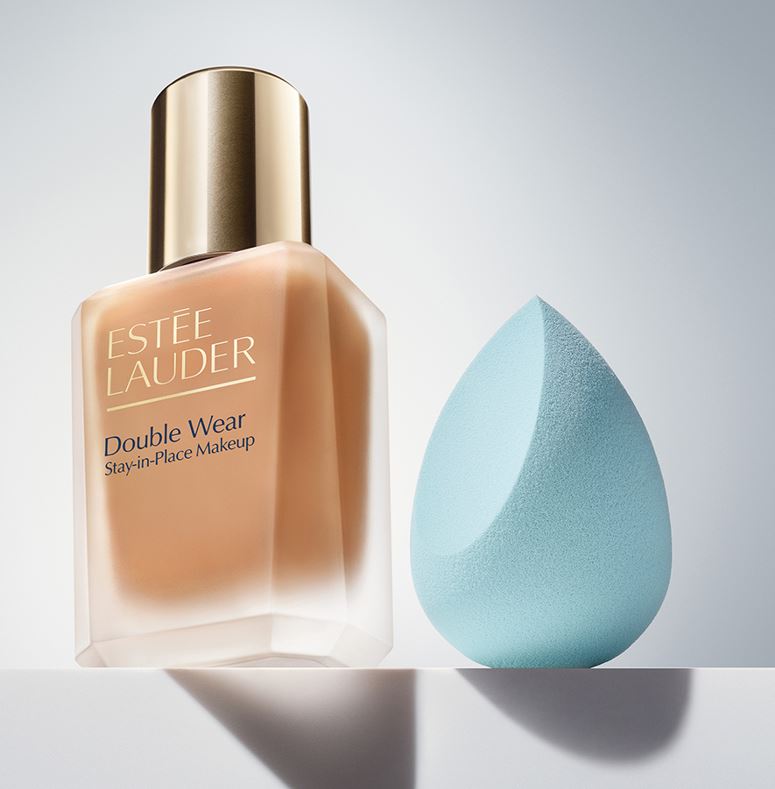 Receive a Complimentary Estee Lauder Beauty Sponge, When You Purchase Est&eacute;e Lauder's New Double Wear Foundation
